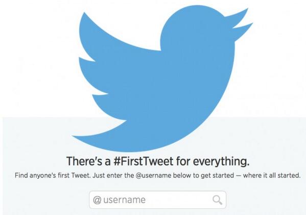 Twitter festeggia otto anni di storia con #FirstTweets